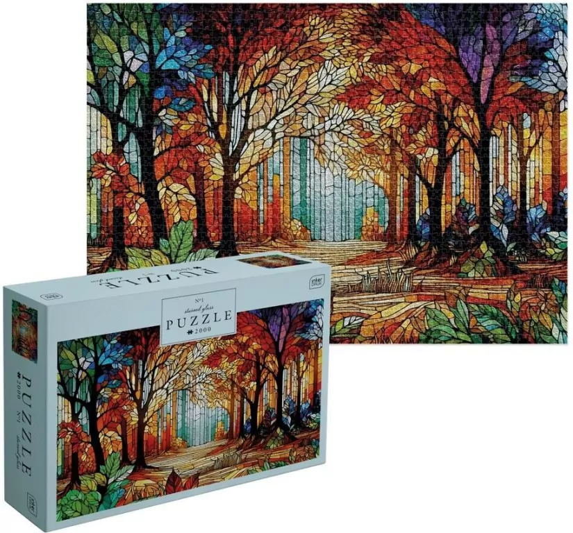 Puzzle 2000 Stained Glass 1 - tantis.pl