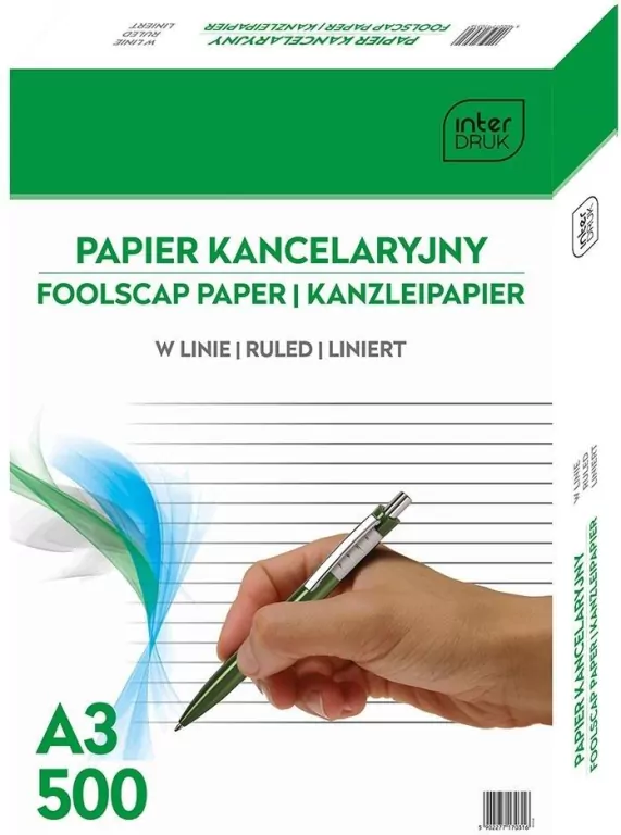 Papier kancelaryjny A3/500K linia - tantis.pl
