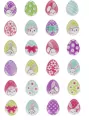 Naklejki Puffy Pisanki 24 szt - tantis.pl
