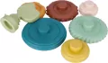 Piramidka edukacyjna pastel mix BAM BAM - tantis.pl