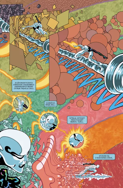 Czarny. Silver Surfer - tantis.pl