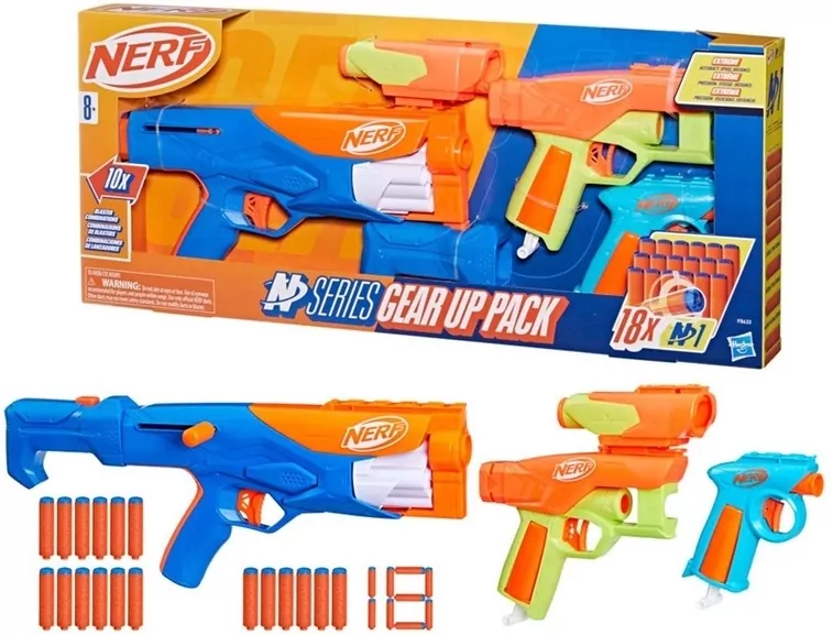 NERF N SERIES GEAR UP PACK F8633 WB4 - tantis.pl