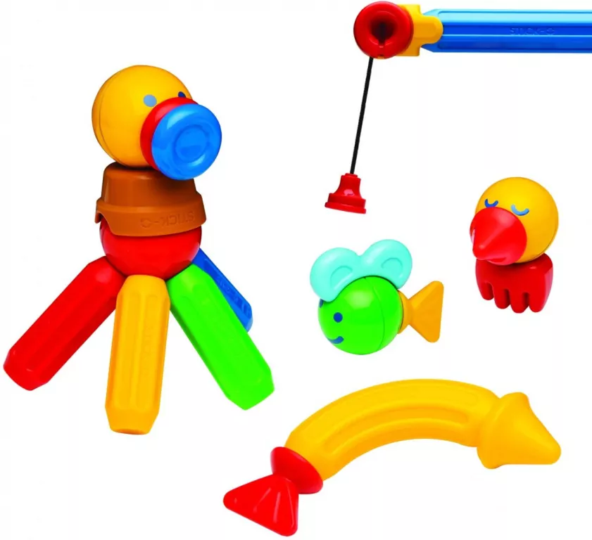 Magformers Stick-O. Zestaw wędkarski. 26 elementów - tantis.pl