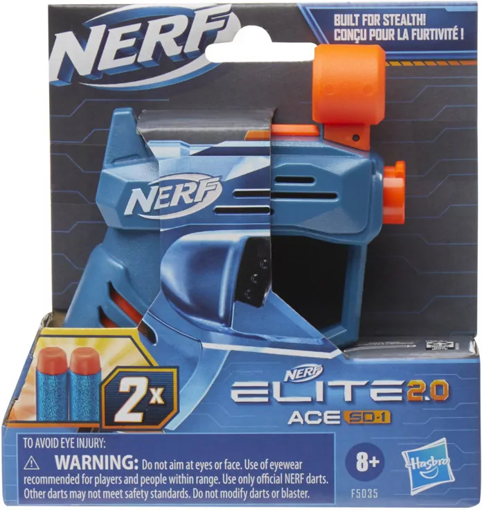Wyrzutnia Nerf Elite 2.0. Ace Sd 1 + 2 strzałki - tantis.pl