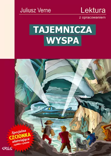 Tajemnicza wyspa. Lektura z opracowaniem - tantis.pl