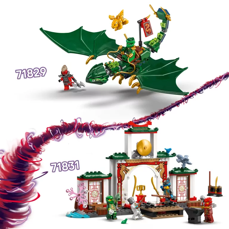 LEGO® Ninjago. Zielony leśny smok Lloyda 71829 - tantis.pl