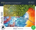 Puzzle 500. Aerial Mindblow: Maze of Colors TREFL - tantis.pl
