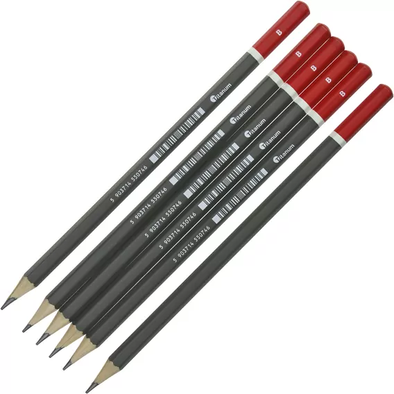 Ołówki do szkicowania B 12szt - tantis.pl