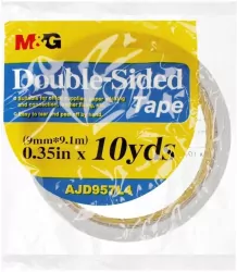 Taśma klejąca dwustronna Tissue 9mmx10y 2 rolki