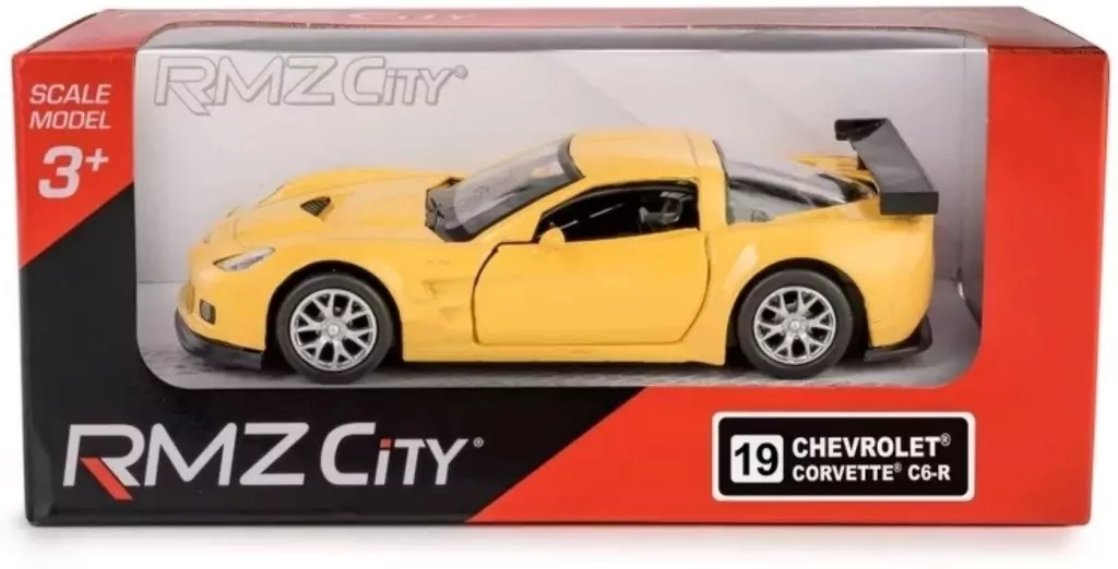 RMZ Chevrolet Corvette C6-R żółty - tantis.pl