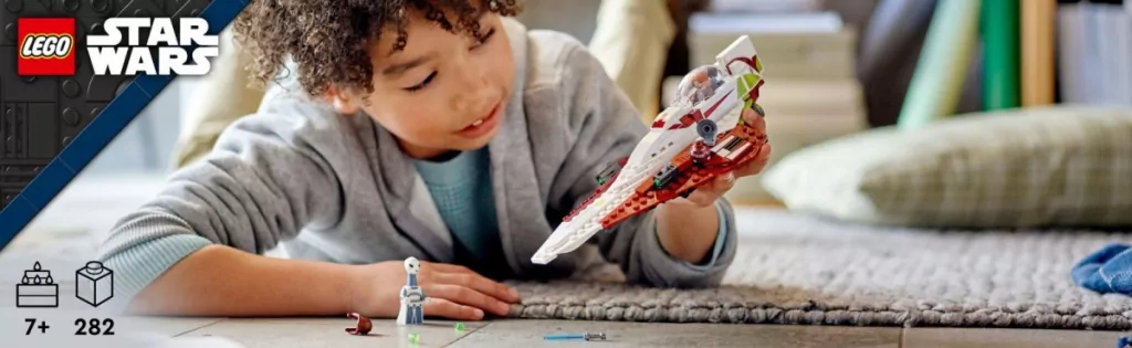 LEGO® Star Wars™. Myśliwiec Jedi Obi-Wana Kenobiego™ 75333 - tantis.pl