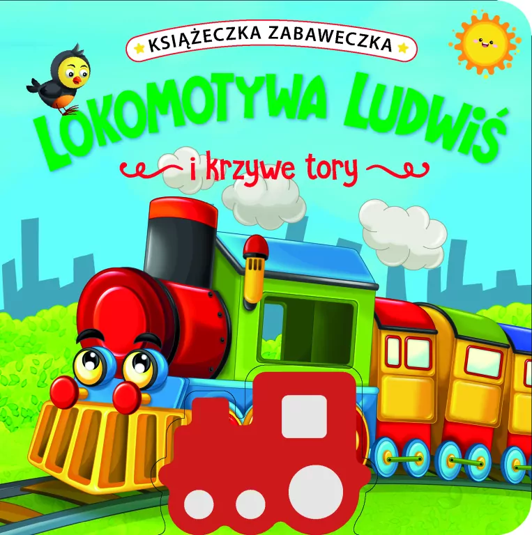 Lokomotywa Ludwiś i krzywe tory - tantis.pl