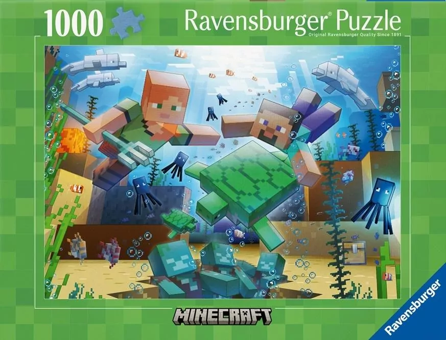 Puzzle 1000 Minecraft Mozaika - tantis.pl
