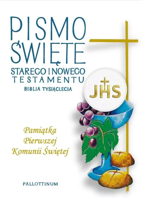 Biblia Tysiąclecia duża TW (komunia chleb) - tantis.pl