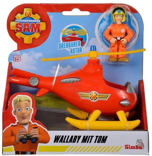 Strażak Sam helikopter Wallaby mini - tantis.pl