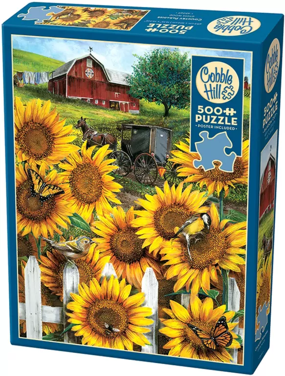 Puzzle 500 Słoneczniki - tantis.pl
