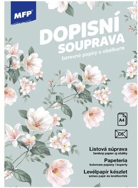 Papeteria lux 5+10 kwiaty - tantis.pl