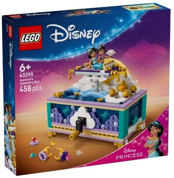 LEGO® Szkatułka na biżuterię Dżasminy 43295 - tantis.pl