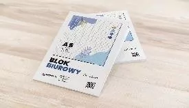 Blok biurowy A5/100K kratka