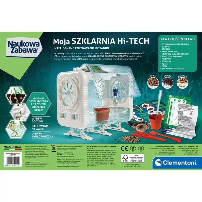 Naukowa zabawa. Szklarnia High-Tech - tantis.pl