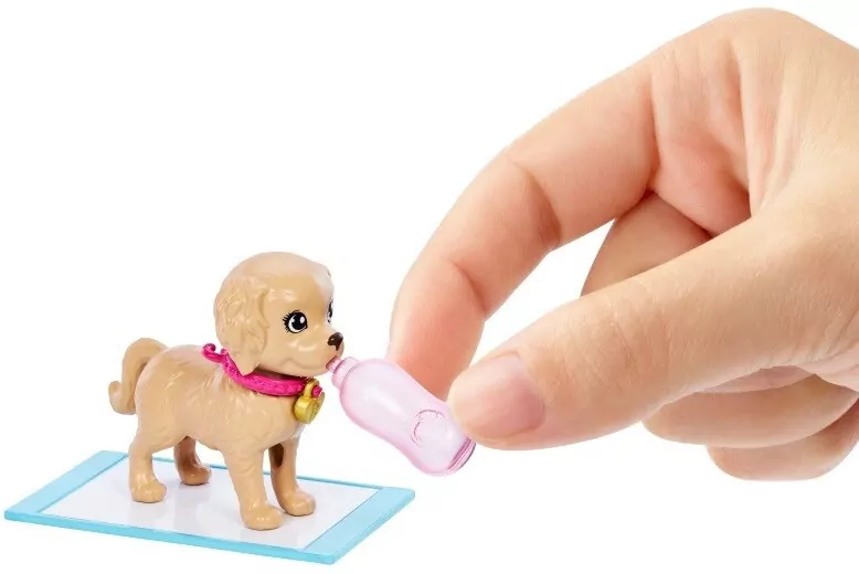 Lalka Barbie Adopcja piesków - tantis.pl