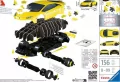 Ravensburger. Puzzle 3D Pojazdy: Lamborghini Huracn Evo Giallo - tantis.pl