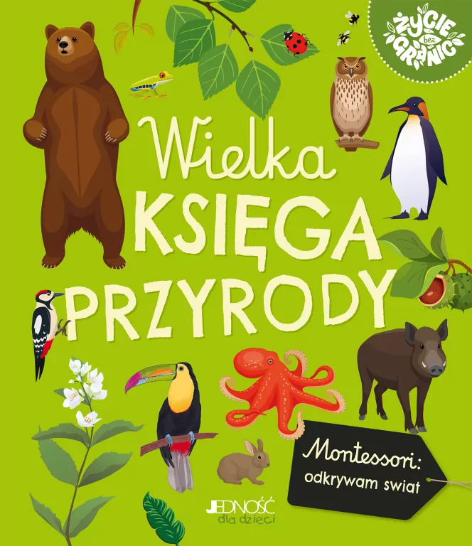 Wielka księga przyrody. Montessori: poznaję świat - tantis.pl