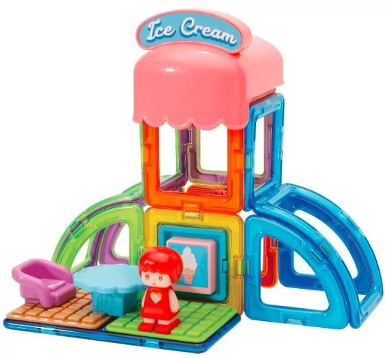 Magformers Town Set. Lodziarnia - tantis.pl