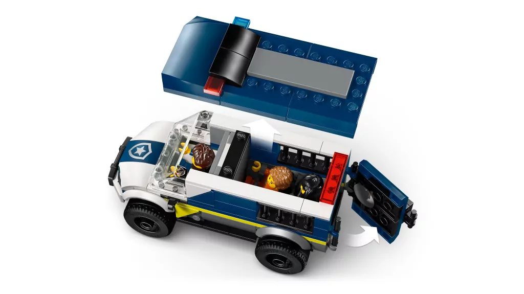 LEGO® City.  Furgonetka policyjnego konwoju 60479 - tantis.pl
