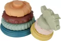 Piramidka edukacyjna pastel mix BAM BAM - tantis.pl