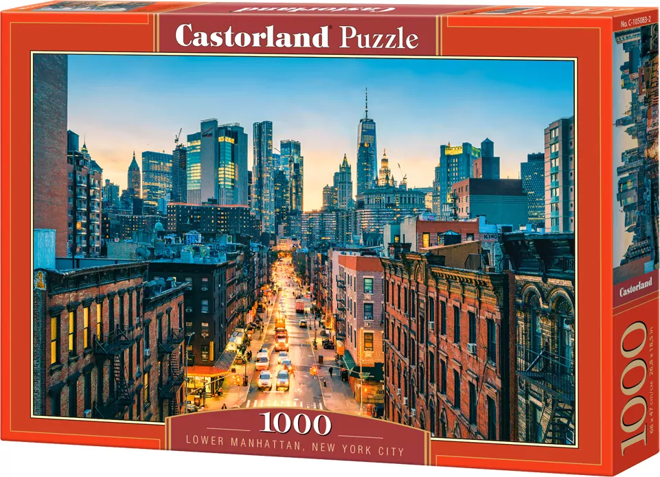 Puzzle 1000. Lower Manhattan, New York City - tantis.pl