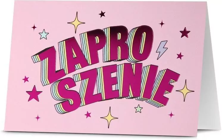 Zaproszenie Uniwersalne (5szt) - tantis.pl