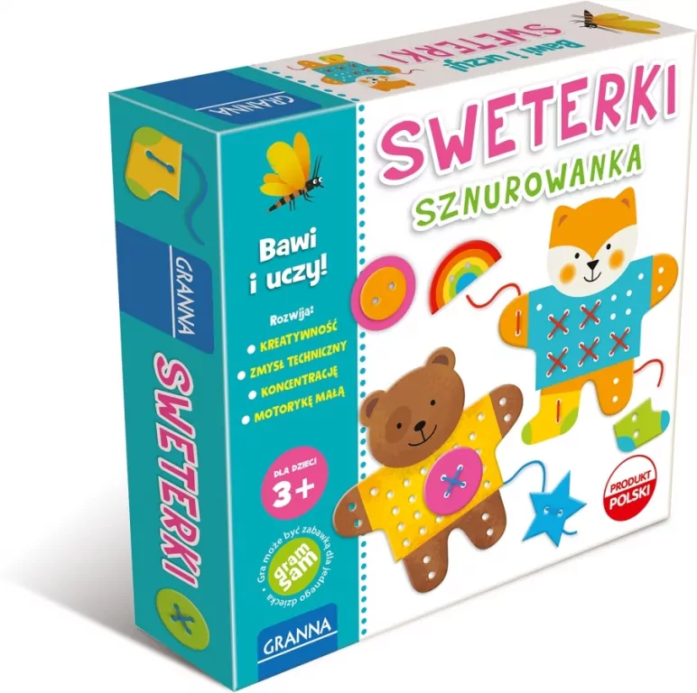 Granna. Sznurowanka - Sweterki - tantis.pl