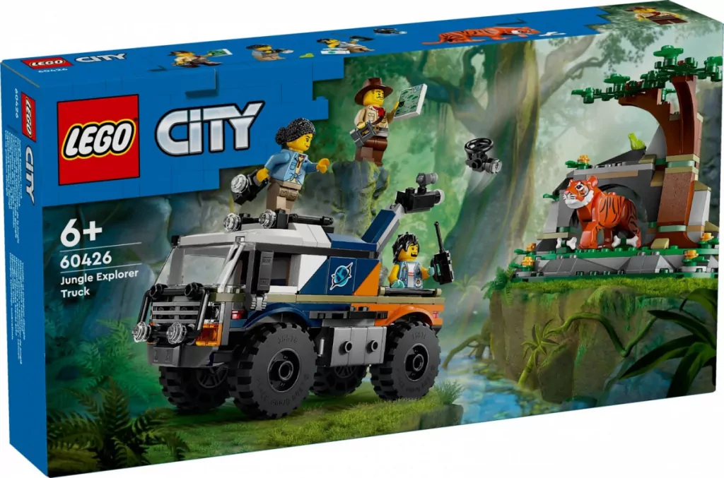 LEGO® City. Terenówka badacza dżungli. 60426 - tantis.pl
