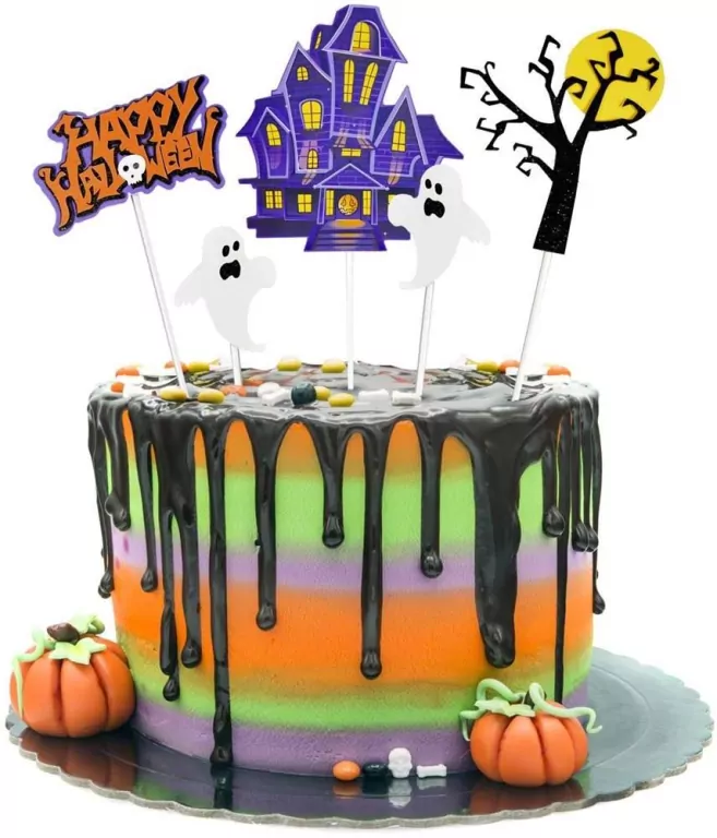 Dekoracja ciasta - straszny dwór - tantis.pl