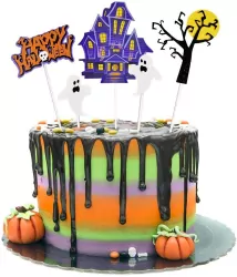 Dekoracja ciasta - straszny dwór