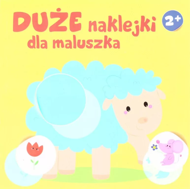 Duże naklejki dla maluszka. Owieczka - tantis.pl