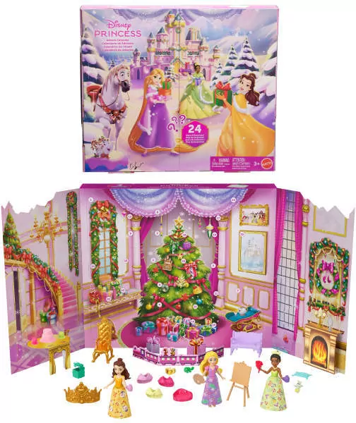 Disney Princess Księżniczki Kalendarz adwentowy - tantis.pl