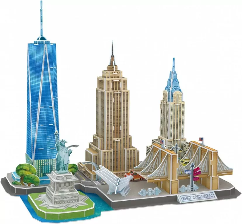 Puzzle 3D 123. City Line New York City - tantis.pl