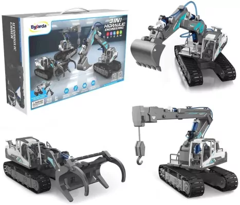 Dźwig koparka hydrauliczna 3w1