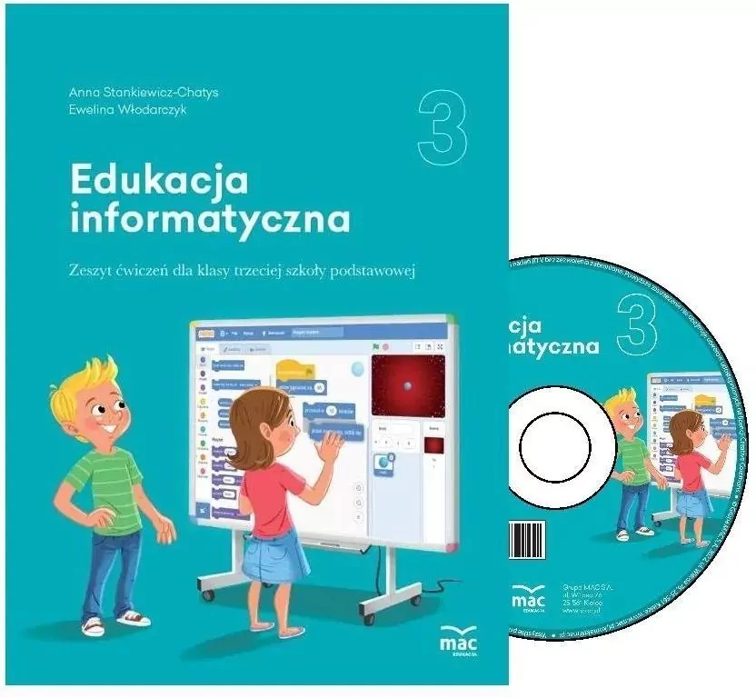 Edukacja informatyczna SP 3 Zeszyt ćwiczeń + CD - tantis.pl