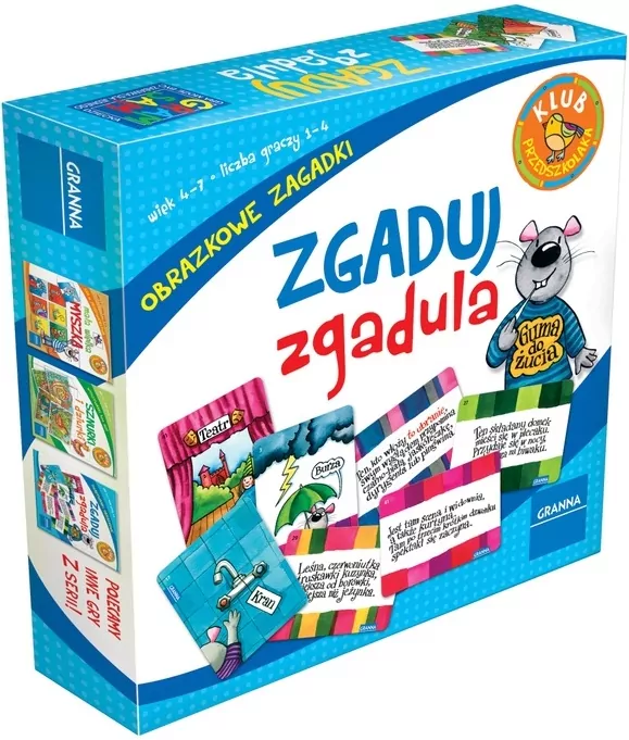 Zgaduj zgadula. Obrazkowe zagadki 4-7 lat - tantis.pl
