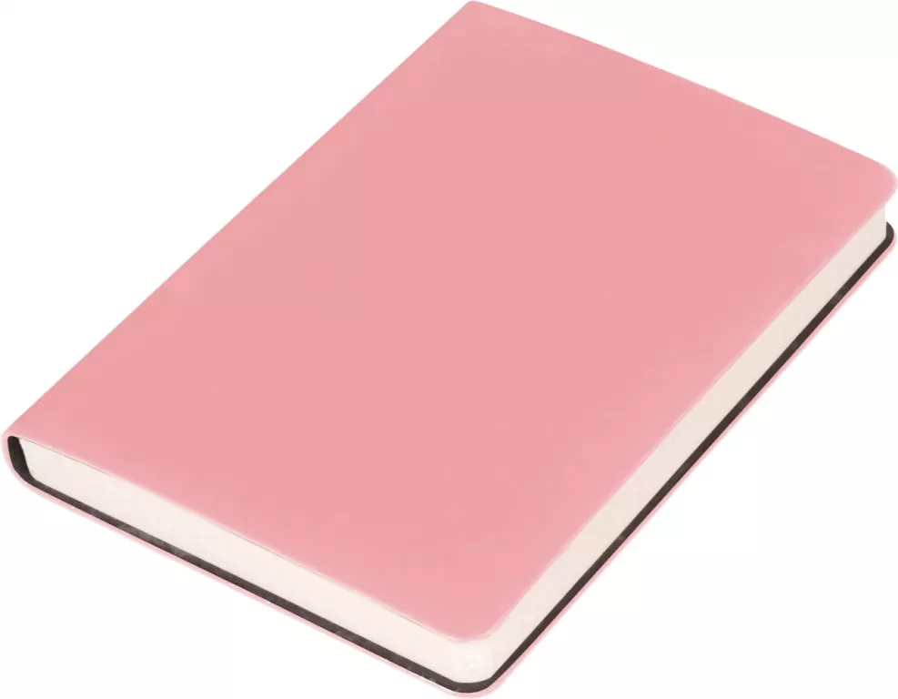 Notes A6 z długopisem pudrowy róż w pudełku - tantis.pl