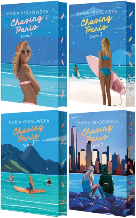 Pakiet: Chasing Paris. Tom 1-4 - tantis.pl