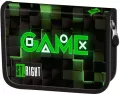 Piórnik dwuklapkowy bez wyposażenia Green Game - tantis.pl