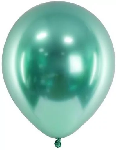 Balony Glossy 30cm butelkowa zieleń - tantis.pl