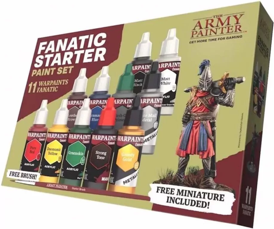 The Army Painter: Warpaints Fanatic - Starter Set - tantis.pl