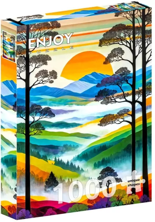 Puzzle 1000 Zachód słońca - tantis.pl