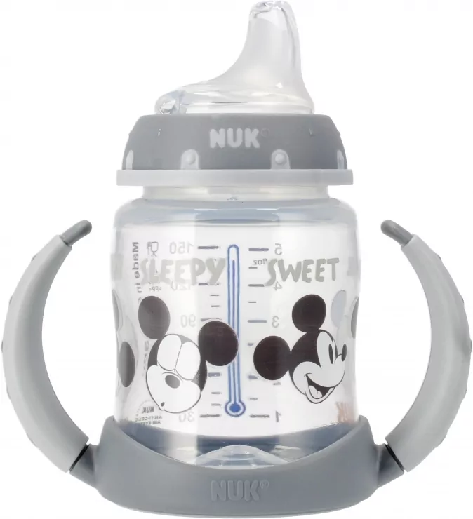 NUK. Butelka 150ml. 6-18 miesięcy. Myszka Miki - tantis.pl