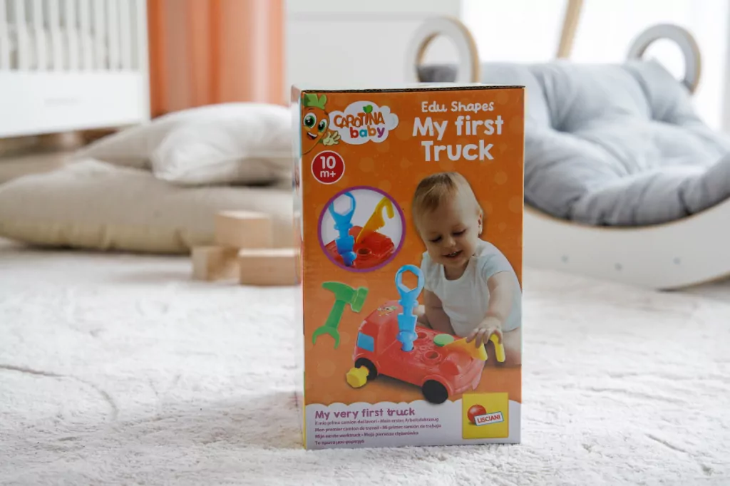 Lisciani Carotina Baby Sorter moje pierwsze auto - tantis.pl